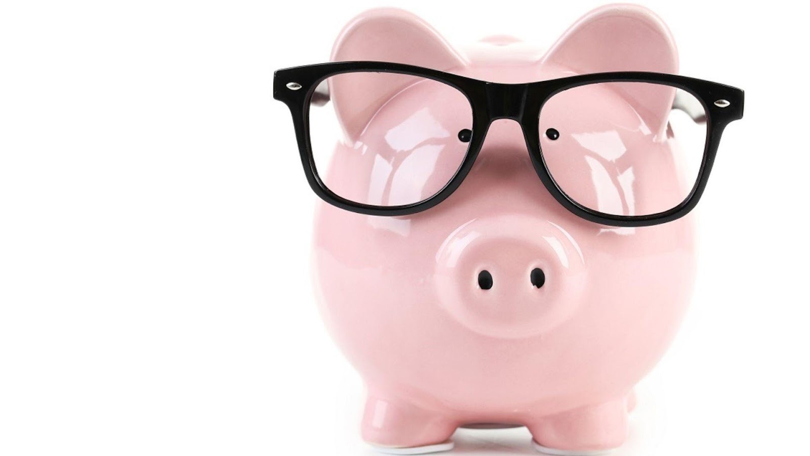 A piggy bank wearing glasses
AI-generated content may be incorrect.